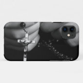 Coques Case-Mate iPhone Mains avec des perles de chapelet (Dos (Horizontal))