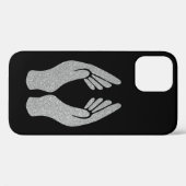 Coques Case-Mate iPhone Mains de diamant (Verso (horizontal))