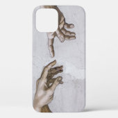 Coques Case-Mate iPhone Mains de Dieu et Adam par Michel-Ange (Verso)