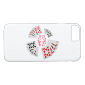 Coques Case-Mate iPhone Mains de poker - Royal Flush (Dos (Horizontal))