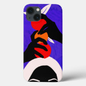 Coques Case-Mate iPhone Mains sur Orange (Verso)