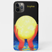 Coques Case-Mate iPhone Mains tenant la Lune (Dos)