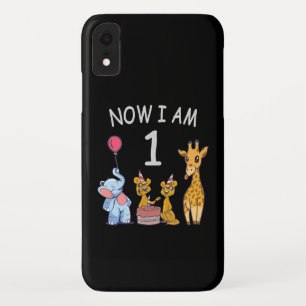 Case-Mate iPhone Case Maintenant j'ai 1 an 1er anniversaire au Zoo