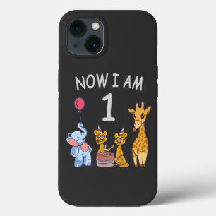 Case-Mate iPhone Case Maintenant j'ai 1 an 1er anniversaire au Zoo