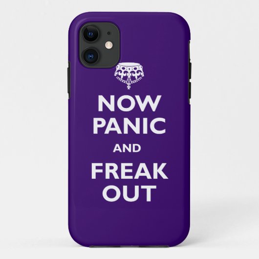 Coques Case-Mate iPhone Maintenant la panique et Freak (Dos)