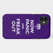 Coques Case-Mate iPhone Maintenant la panique et Freak (Dos (Horizontal))