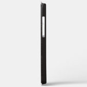 COQUES Case-Mate iPhone MAINTENANT OU JAMAIS CITER NOIR ET BLANC (Verso / Gauche)