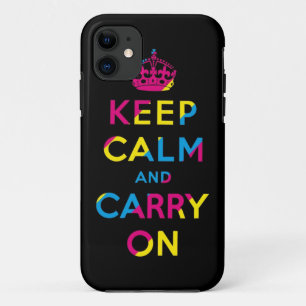 Etui iPhone Case-Mate maintenez calme et continuez CMYK