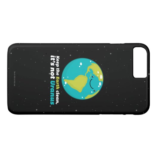 Coques Case-Mate iPhone Maintenez la terre propre (Dos (Horizontal))