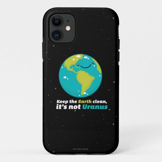Coques Case-Mate iPhone Maintenez la terre propre (Dos)