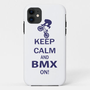 Coques Pour iPhone Maintenez le calme et BMX activé