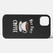 Coques Case-Mate iPhone Mais Premier Café - Amateur De Café (Verso (horizontal))