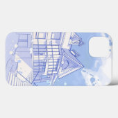 Coques Case-Mate iPhone maison : aspiration d'aquarelle (Verso (horizontal))