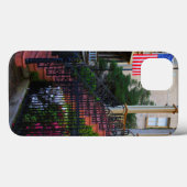 Coques Case-Mate iPhone Maison dans le quartier historique au printemps (Verso (horizontal))