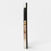 Coques Case-Mate iPhone Maison de campagne avec des fleurs (Dos/Gauche)