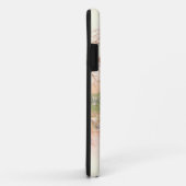 Coques Case-Mate iPhone Maison de campagne avec des fleurs (Dos/Droite)