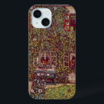 Coque Pour iPhone 15 Maison de Guardaboschi par Gustav Klimt, Art Vinta<br><div class="desc">La Maison de Guardaboschi (1912) de Gustav Klimt est une peinture vintage de l'époque victorienne sur le symbolisme des beaux-arts. Vue extérieure d'une maison de campagne avec des fleurs et des plantes aux fenêtres et du lierre qui pousse sur les murs. Un banc bleu se trouve en haut de la...</div>