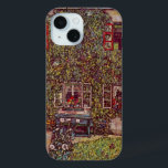Coque Pour iPhone 15 Maison de Guardaboschi par Gustav Klimt, Art Vinta<br><div class="desc">La Maison de Guardaboschi (1912) de Gustav Klimt est une peinture vintage de l'époque victorienne sur le symbolisme des beaux-arts. Vue extérieure d'une maison de campagne avec des fleurs et des plantes aux fenêtres et du lierre qui pousse sur les murs. Un banc bleu se trouve en haut de la...</div>