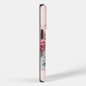 Coques Case-Mate iPhone Maison de Noël rose Hiver Wonderland (Verso / Droite)