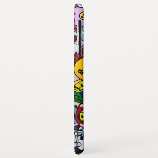 Coques Case-Mate iPhone maison de tirage (Dos/Gauche)