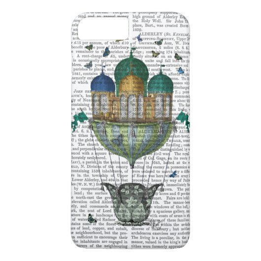 Coques Case-Mate iPhone Maison des papillons (Dos)