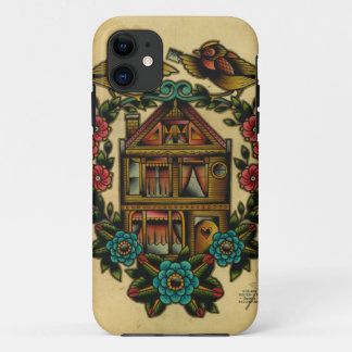 Coque iPhone 11 maison douce à la maison
