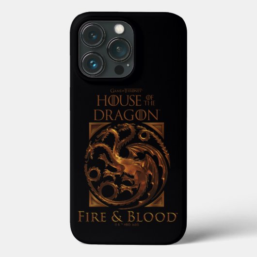 Coques Case-Mate iPhone MAISON DU DRAGON | Maison Targaryen Sigil (Verso)