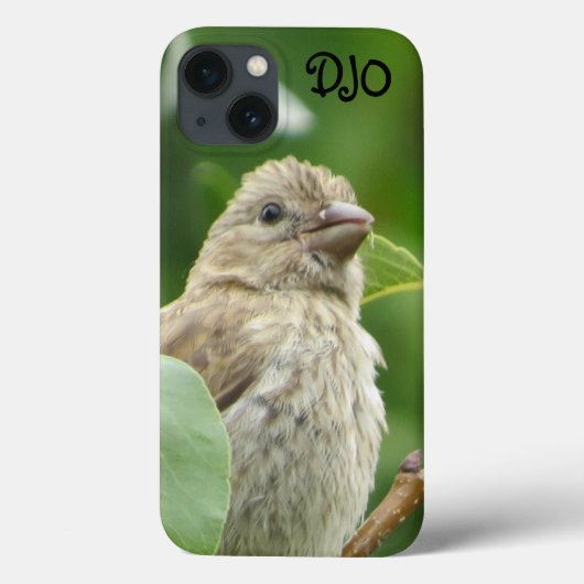 Coques Case-Mate iPhone Maison Finch Bird Personnalisé (Verso)
