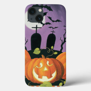 iPhone 13 Coque Maison hantée d'Halloween éffrayant