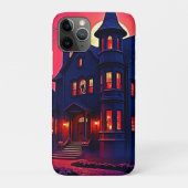 Coques Case-Mate iPhone Maison Haunted éffrayant à Dusk Design (Dos)