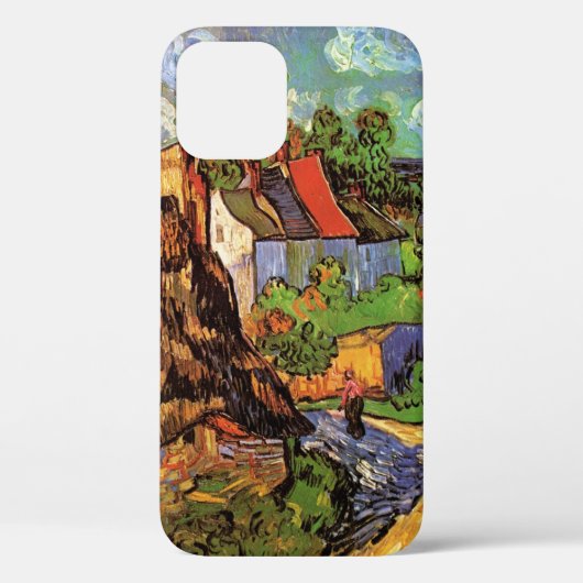 Coques Case-Mate iPhone Maisons à Auvers par Vincent van Gogh (Verso)