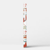 Coques Case-Mate iPhone Maisons De Ville : Illustration Sans Faille (Verso / Gauche)