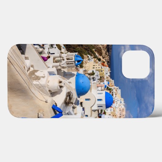 Coques Case-Mate iPhone Maisons grecques traditionnelles (Verso (horizontal))