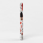 Coques Case-Mate iPhone Maisons rouges et maisons mignonnes Feuille de pap (Dos/Droite)