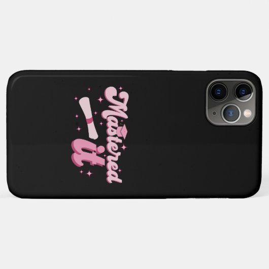 Coques Case-Mate iPhone Maîtrise Il Maîtrise Diplômé MBA (Dos (Horizontal))