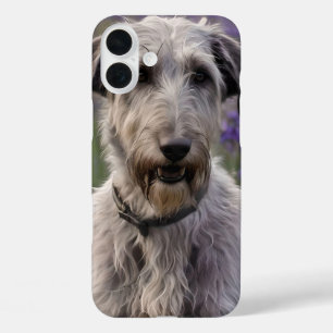 Coques iPhone 16 Plus Majesté sereine : lévrier irlandais dans un champ