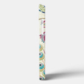 Coques Case-Mate iPhone Majestic Blue Peacock (Verso / Gauche)
