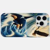 Coques Case-Mate iPhone Majestic Orca Leaping (Verso (horizontal))