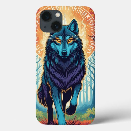Coques Case-Mate iPhone Majestic Spirit Wolf Phone Case (Verso)