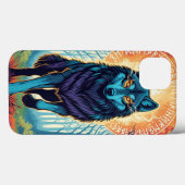 Coques Case-Mate iPhone Majestic Spirit Wolf Phone Case (Verso (horizontal))