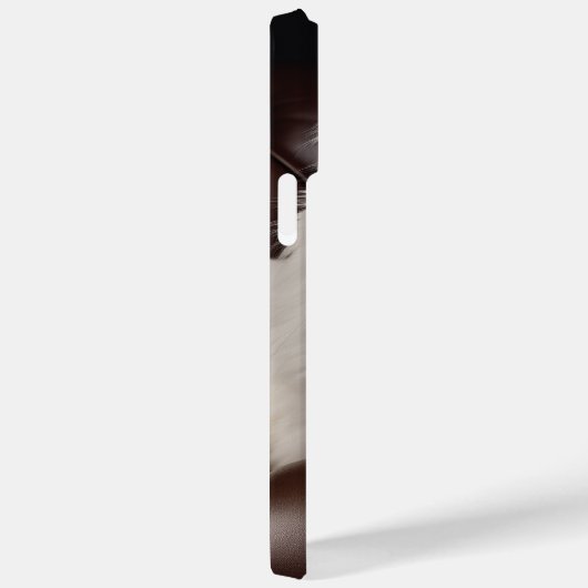 Coques Case-Mate iPhone Majestic white cat (Verso / Droite)