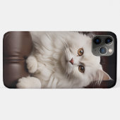 Coques Case-Mate iPhone Majestic white cat (Dos (Horizontal))