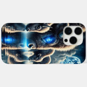 Coques Case-Mate iPhone Majestueux buffles reflétant les merveilles de la  (Verso (horizontal))