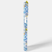 Coques Case-Mate iPhone Majolica, citron, carreaux siciliens, (Verso / Droite)