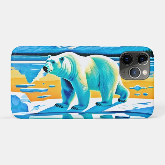 Coques Case-Mate iPhone Majorité polaire : Paysage arctique (Dos (Horizontal))