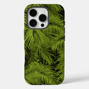 Coques iPhone 16 Pro Makana Palms Hawaiian Green
