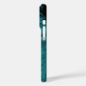 Coques Case-Mate iPhone Makana Palms Hawaiian Turquoise Tropical Feuilles  (Verso / Gauche)