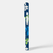 Coques Case-Mate iPhone Makapuu Beach Batik Hawaïen Navy (Verso / Gauche)
