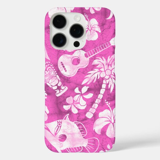 Coques Case-Mate iPhone Makapuu Beach Hawaii Batik rose (Verso)