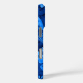 Coques Case-Mate iPhone Makapuu Beach Hawaiian Batik Blue (Verso / Droite)